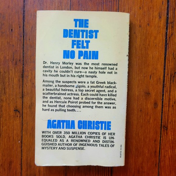 Vintage Agatha Christie - An Overdose of Death 1972 - Picture 3 of 5